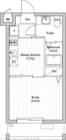 アーバンパーク六町の物件間取画像